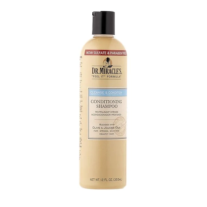 Dr. Miracle’s Conditioning Shampoo with Olive and Jojoba Oil - 12 fl oz