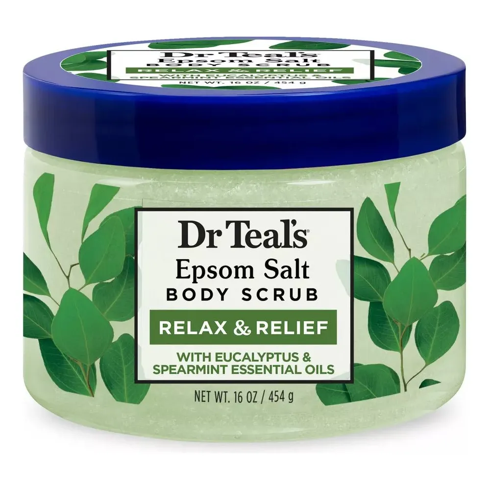 Dr Teal’s Body Scrub with Pure Epsom Salt - 16 oz - Image 4