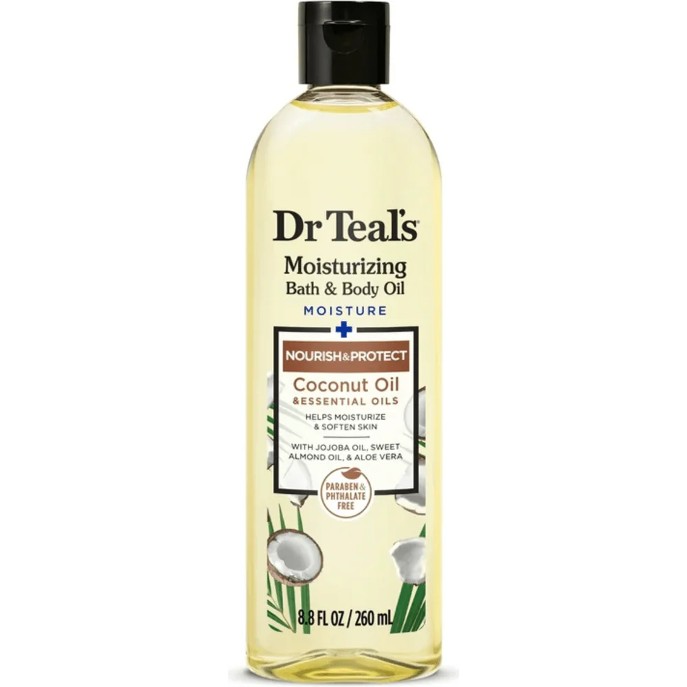Dr Teal’s Moisturizing Bath and Body Oil - 8.8 oz - Image 3