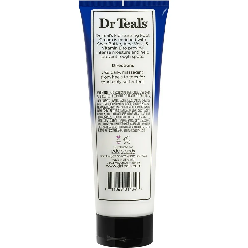 Dr Teal’s Shea Enriched Foot Cream - 8 oz - Image 2