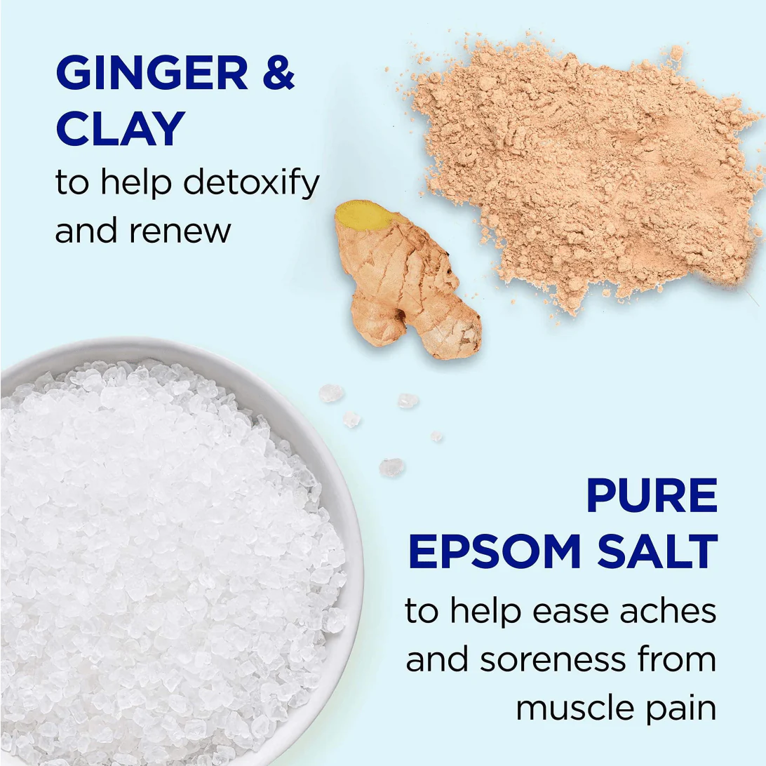 Dr. Teal's Detox & Energize with Ginger & Clay Body Wash β 24oz - Image 2