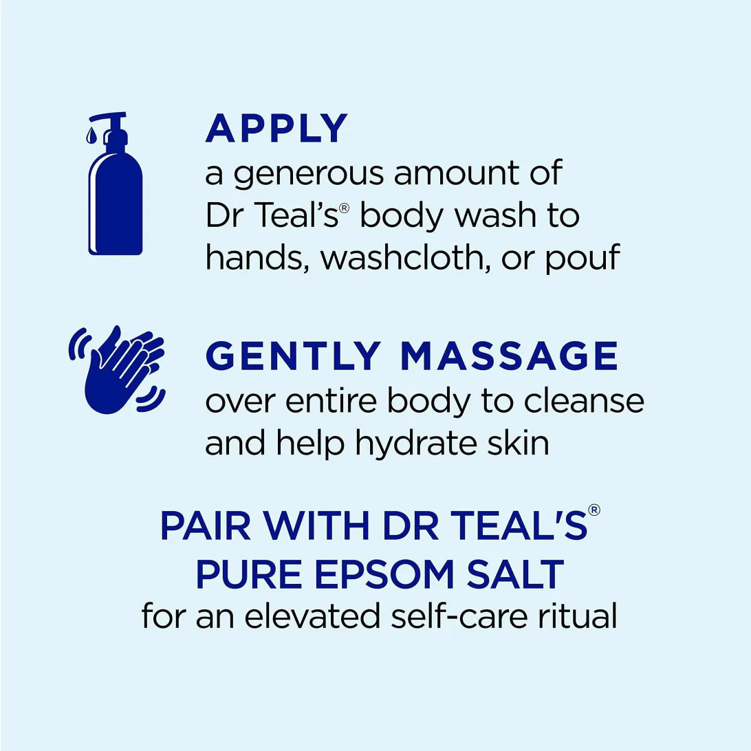 Dr. Teal's Detox & Energize with Ginger & Clay Body Wash β 24oz - Image 5