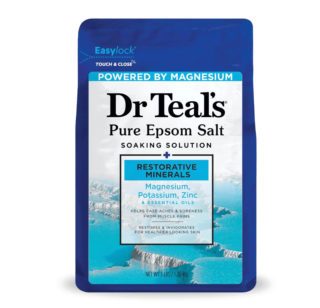 Dr Teal's Epsom Salt Soaking Solution – 3lbs
