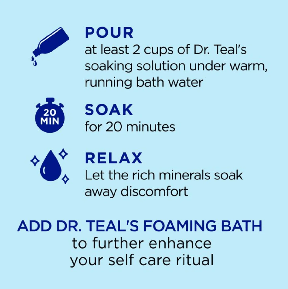 Dr Teal's Restorative Minerals Epsom Salt Soak Magnesium Blend - 7lb - Image 4