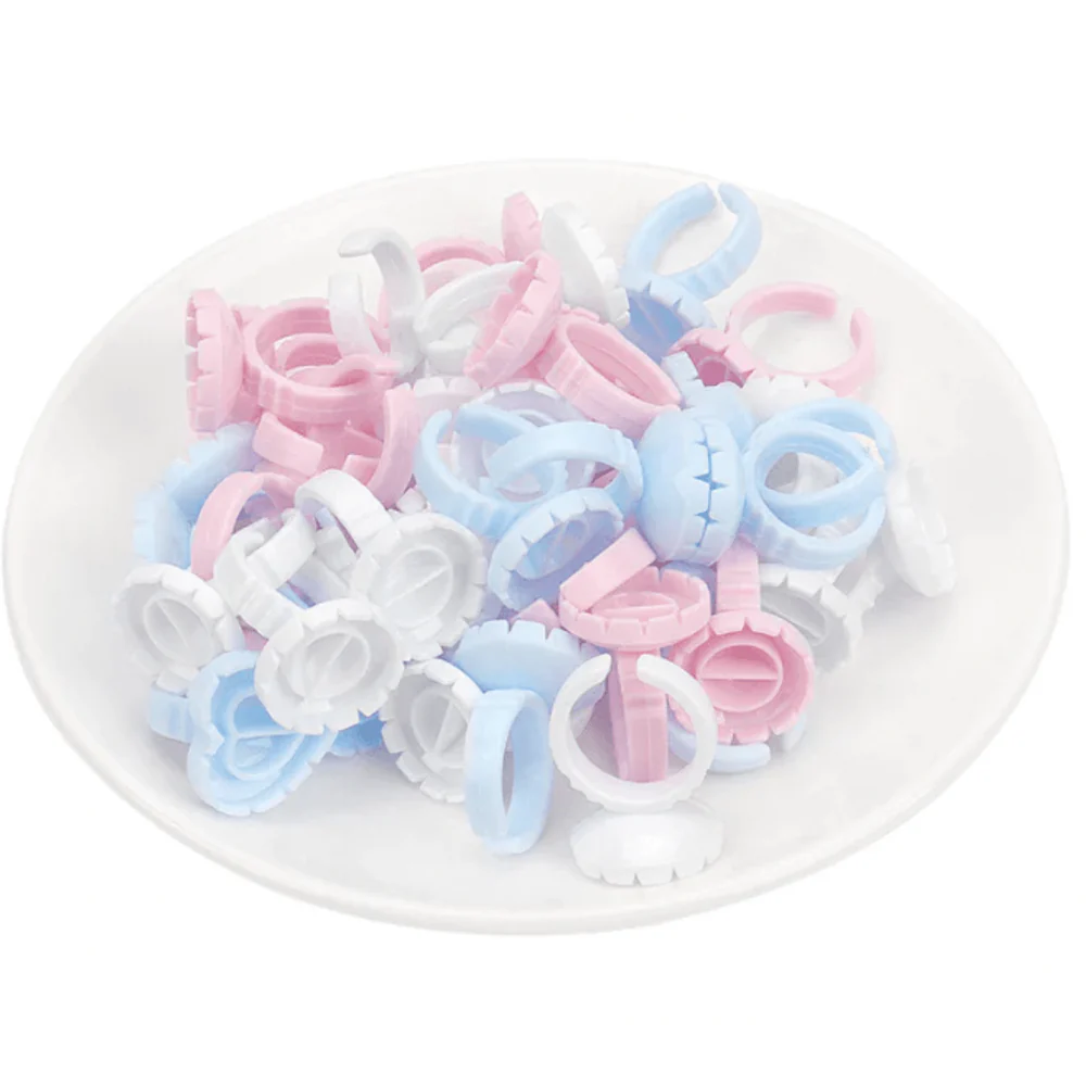 Magic Collection Glue Ring โ Hands-Free Application for Lash & Nail Glue 40 pcs - Image 3