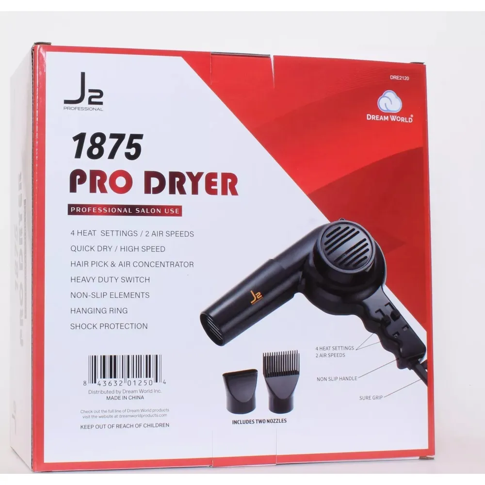 Dream World - J2 Professional Pro Dryer 1875W - Image 2