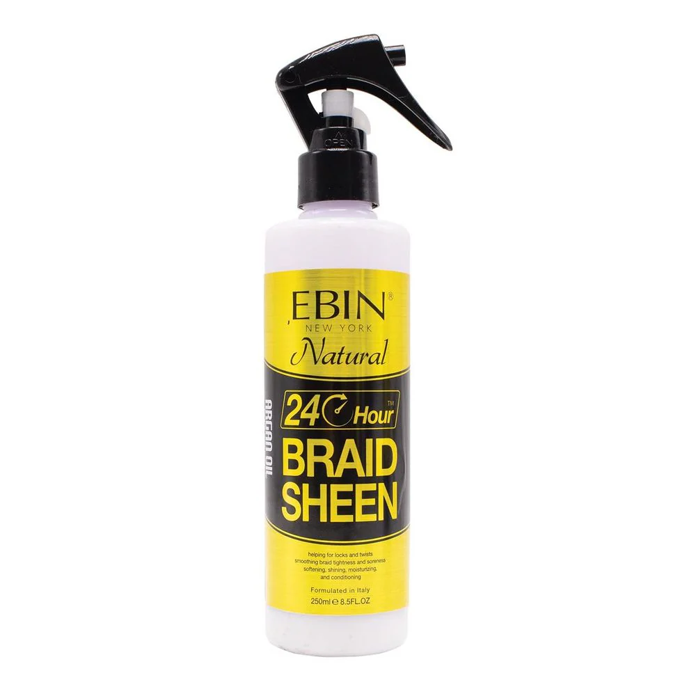 EBIN 24 Hour Spray – Long-Lasting Shine for Braids, Wigs & Weaves – 8.5 oz - Image 3