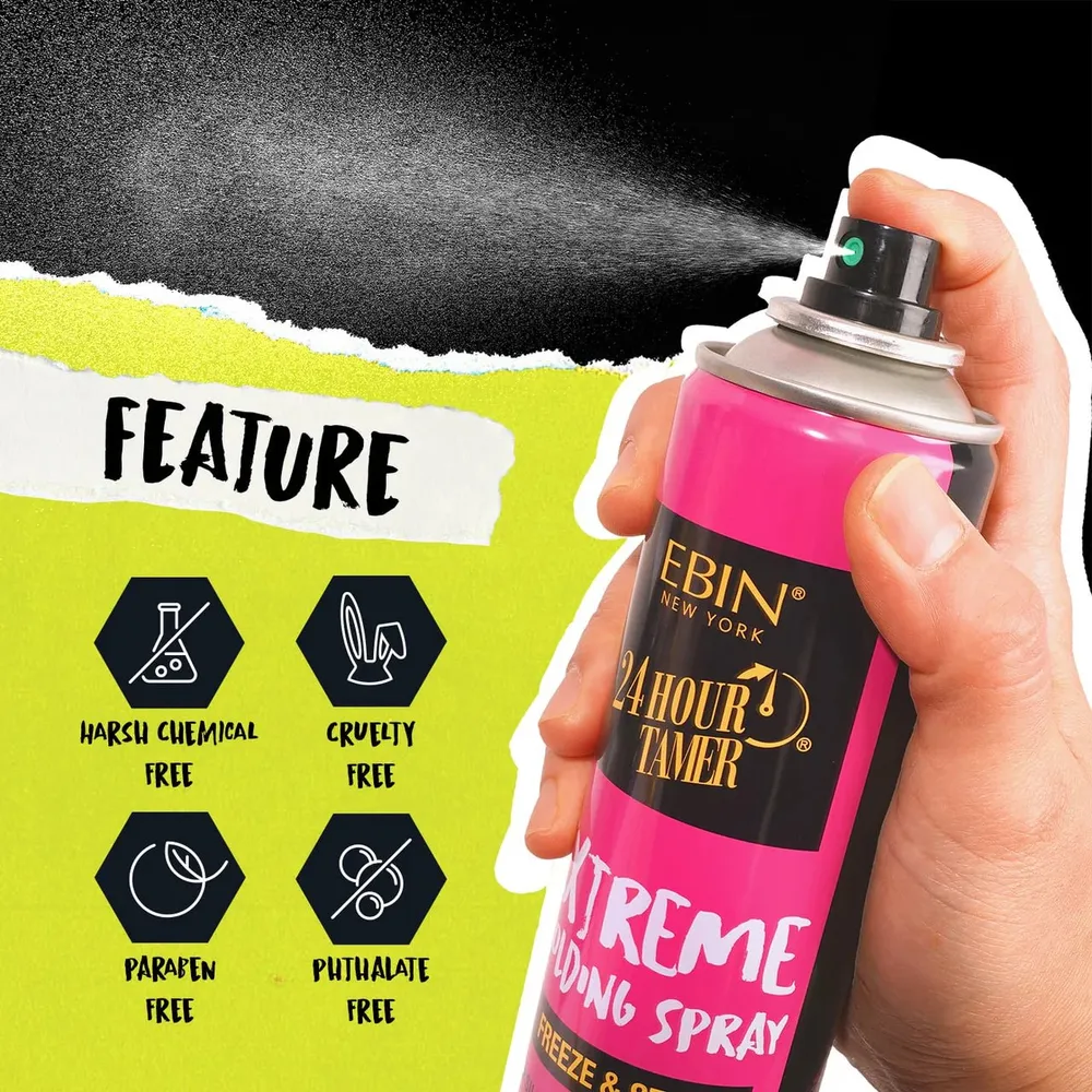 EBIN 24 Hour Tamer Holding Spray - Image 15