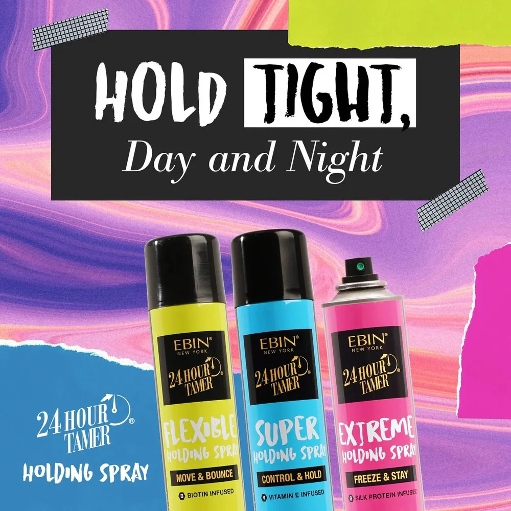 EBIN 24 Hour Tamer Holding Spray - Image 2