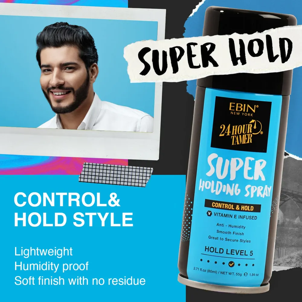 EBIN 24 Hour Tamer Holding Spray - Image 7