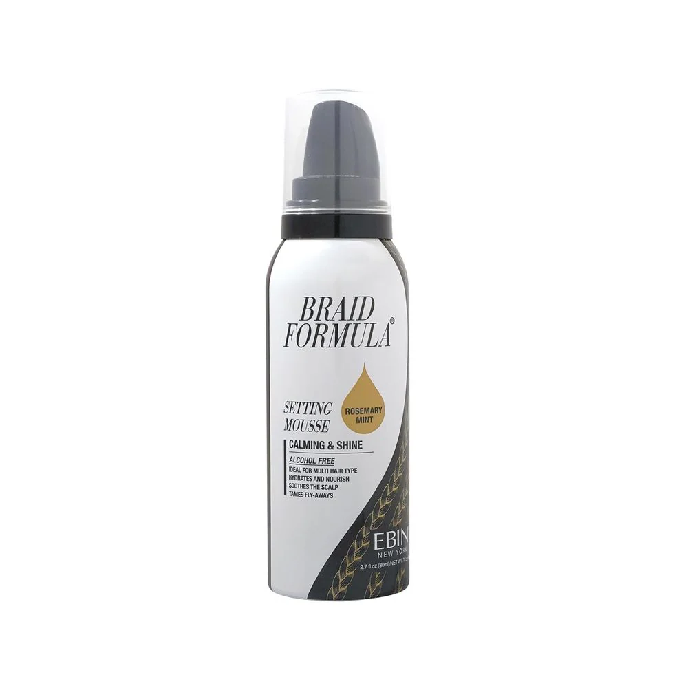 Ebin Braid Formula Setting Mousse โ 12.49 oz & 2.7 oz - Image 2