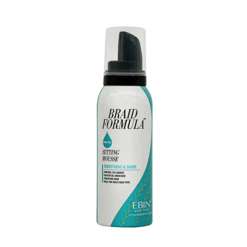 Ebin Braid Formula Setting Mousse โ 12.49 oz & 2.7 oz - Image 3