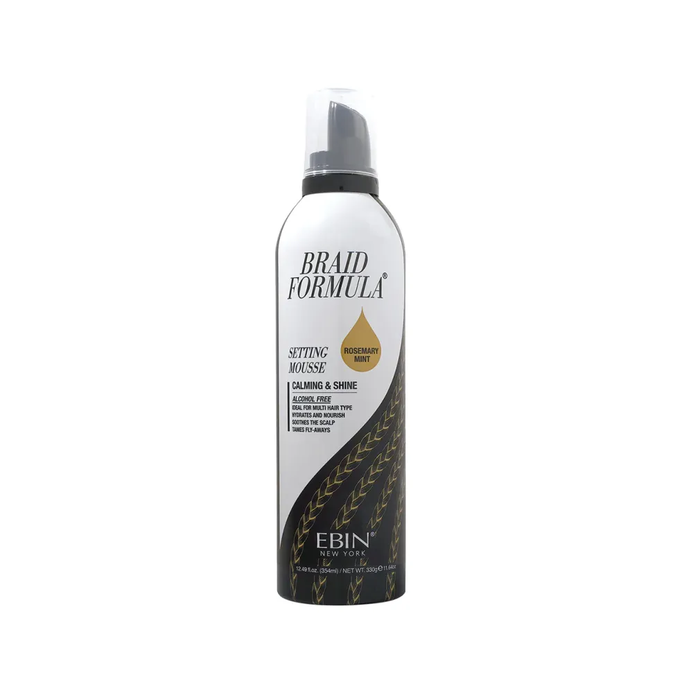 Ebin Braid Formula Setting Mousse โ 12.49 oz & 2.7 oz - Image 4