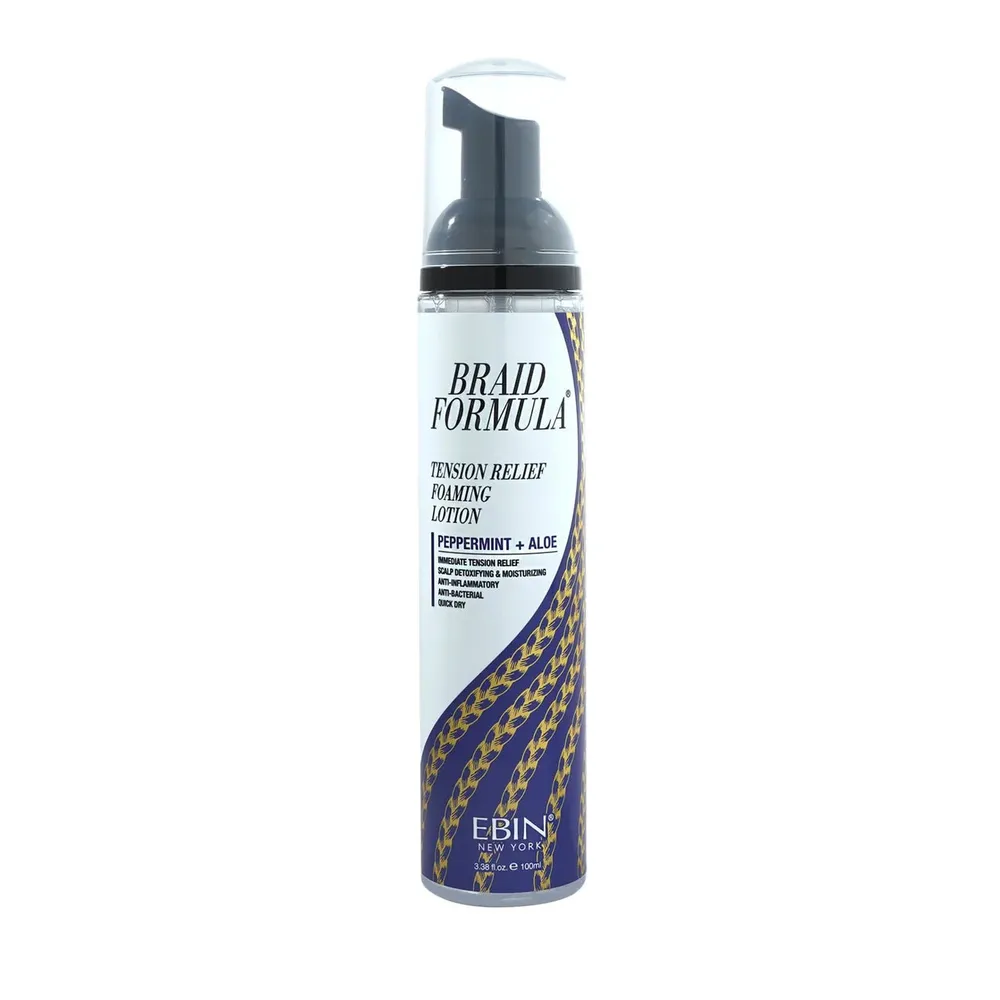 Ebin Braid Formula Tension Relief Foaming Lotion – 8.5 oz - Image 4