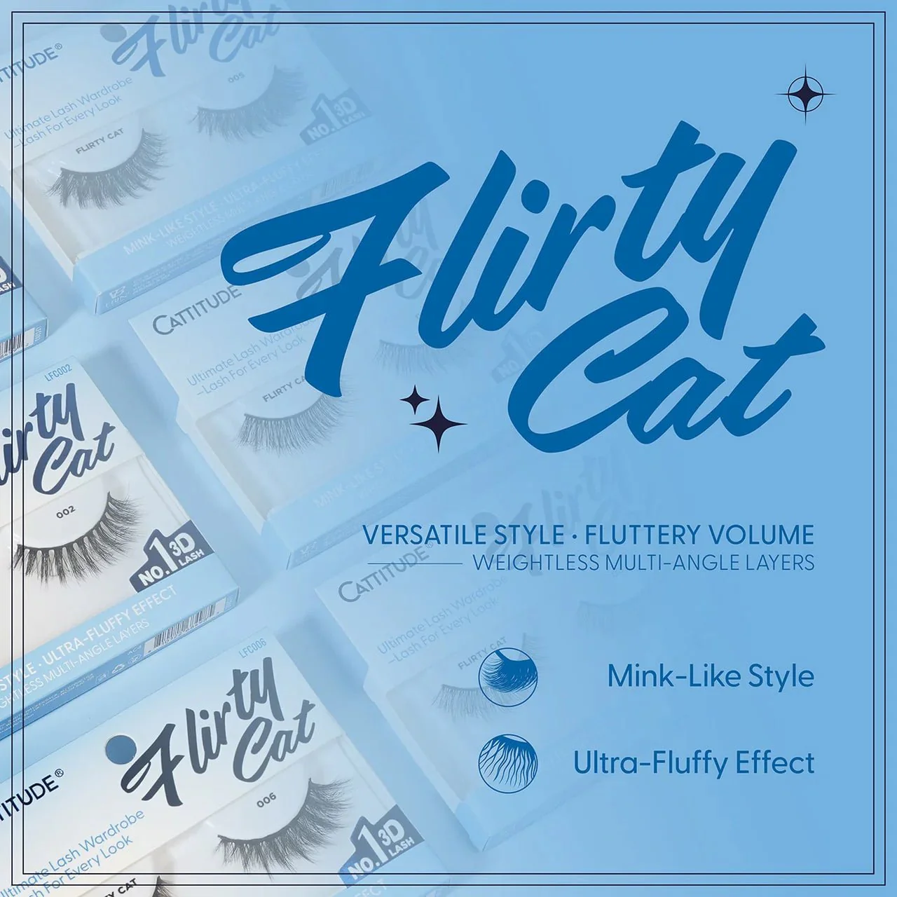 EBIN CATTITUDE Lashes Faux Mink Styles – 01 to 06 - Image 14