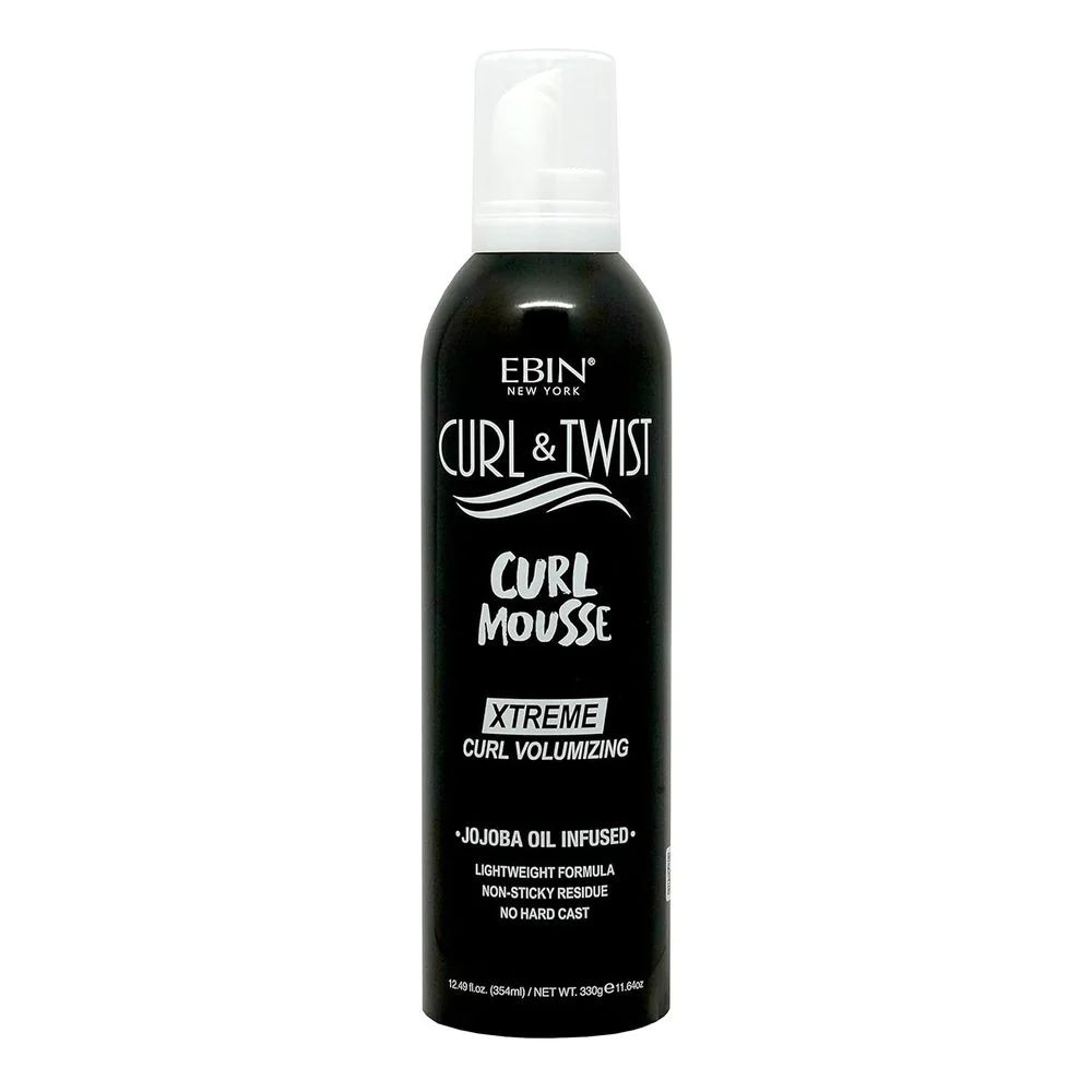 Ebin Curl & Twist Curl Mousse – 2.7 oz & 12.49 oz - Image 8