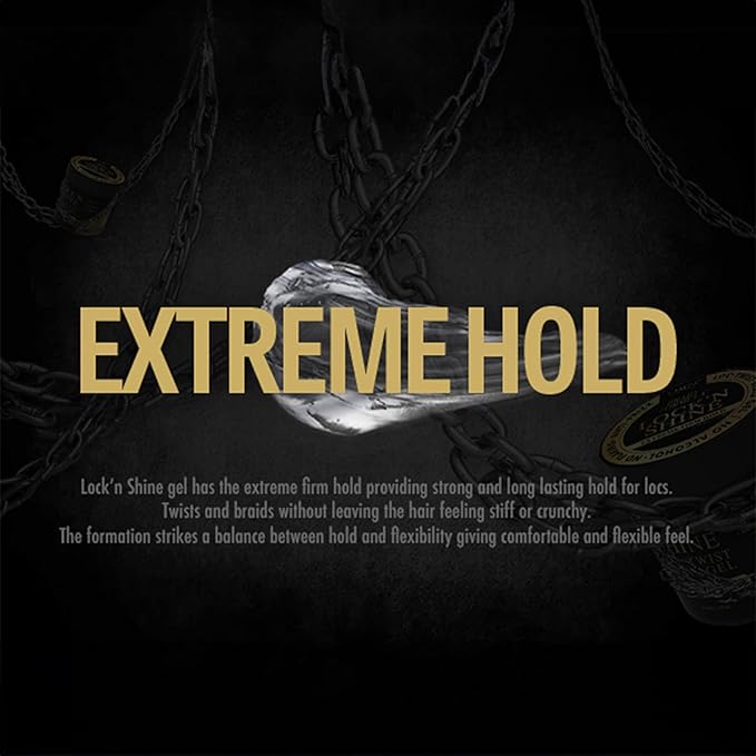 EBIN Lock’n Shine Braid Gel – Extreme Hold 8oz - Image 4