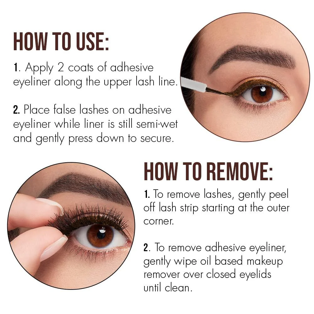 Ebin New York Grip Bond 2-in-1 Eyeliner Glue 0.6ml - Image 7