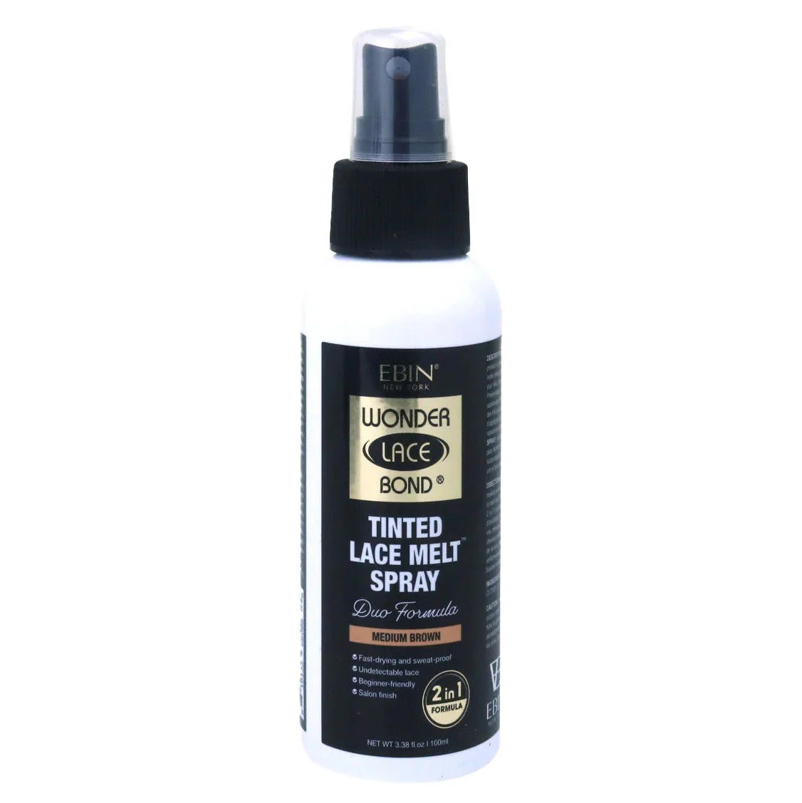 Ebin New York Wonder Bond Tinted Lace Melt Spray – 3.38oz - Image 2