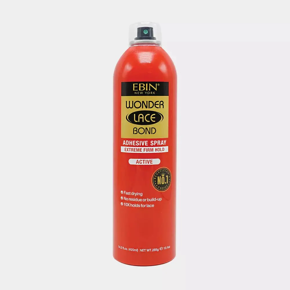 Ebin Wonder Lace Bond Adhesive Spray - Active Extreme Firm Hold - Image 6