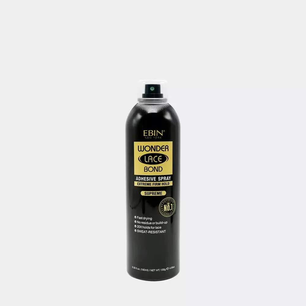 Ebin Wonder Lace Bond Adhesive Spray - Supreme Extreme Firm Hold - Image 5