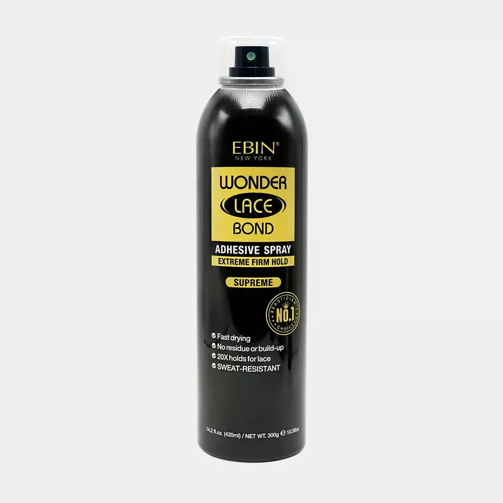 Ebin Wonder Lace Bond Adhesive Spray - Supreme Extreme Firm Hold - Image 6
