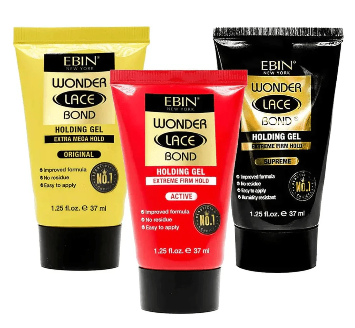 Ebin Wonder Lace Bond Holding Gel Extra Mega Hold - 1.25oz