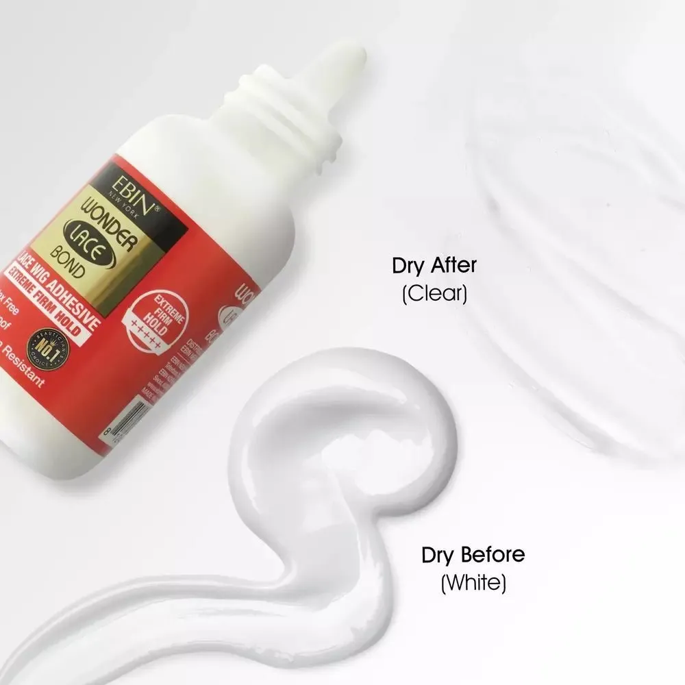 Ebin Wonder Lace Bond Waterproof Adhesive Lace Glue - Extreme Firm Hold - Image 5