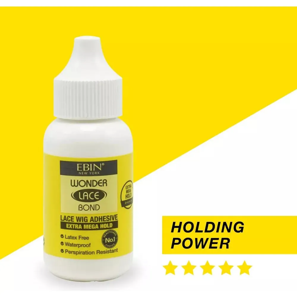 Ebin Wonder Lace Bond Waterproof Adhesive Lace Glue - Extra Mega Hold - Image 3