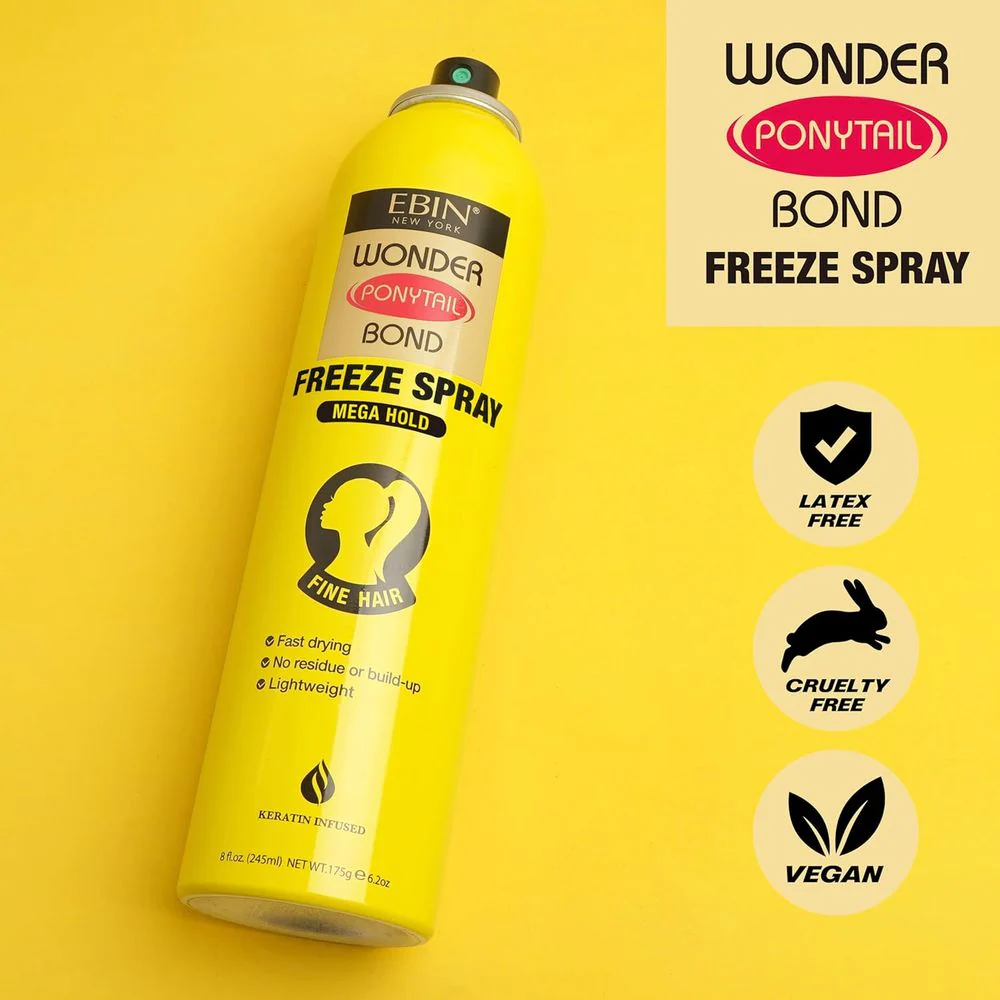 EBIN Wonder Ponytail Bond Spray – 8 oz - Image 3