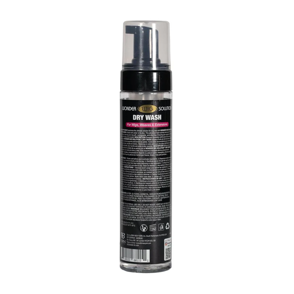 EBIN Wonder Wig Solution Dry Wash Foaming Cleanser – 8 oz - Image 2