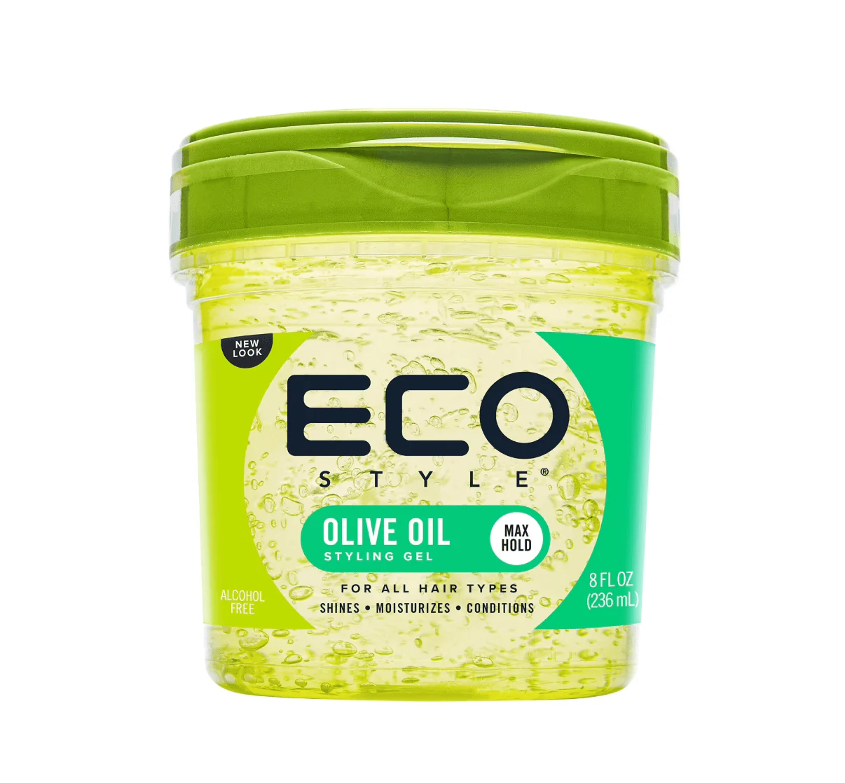 Eco Style Olive Oil Hair Styling Gel - Max Hold - Image 10