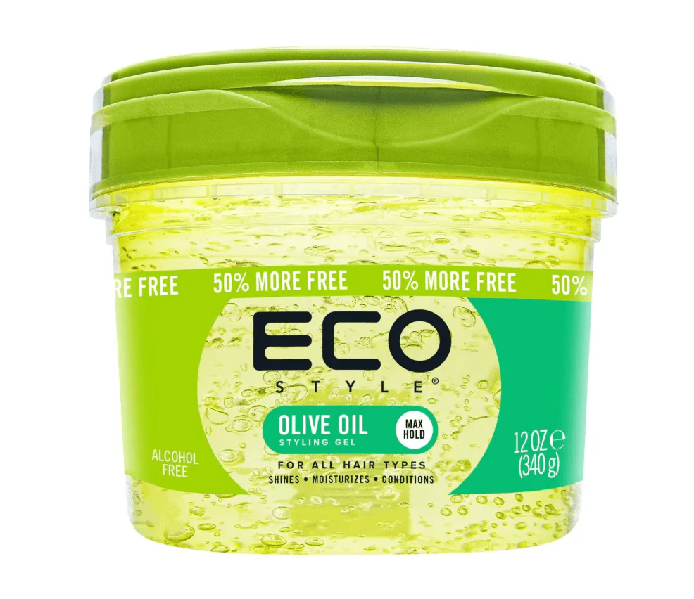 Eco Style Olive Oil Hair Styling Gel - Max Hold - Image 11