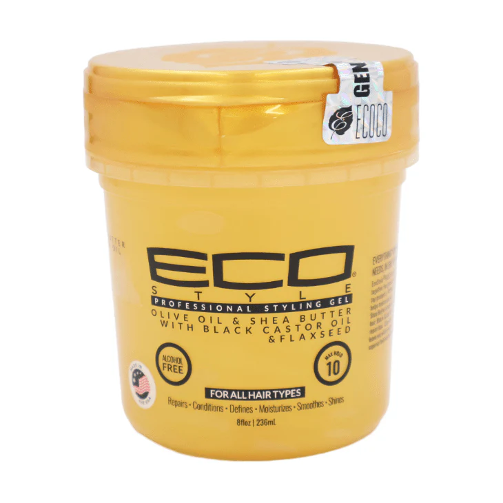 Eco Style Olive, Shea, Castor & Flaxseed Oil Styling Gel - Image 4