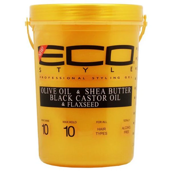 Eco Style Olive, Shea, Castor & Flaxseed Oil Styling Gel - Image 7