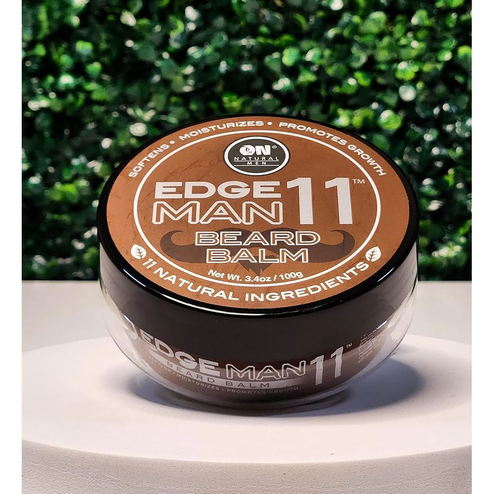 Edge Man 11 Beard Balm – Natural Conditioning - 3.4 oz