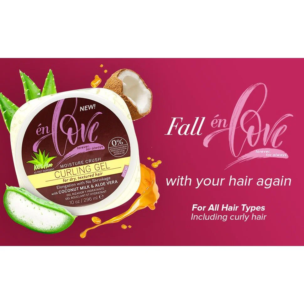 én Love Moisture Crush Curling Gel – Coconut & Aloe - Image 2
