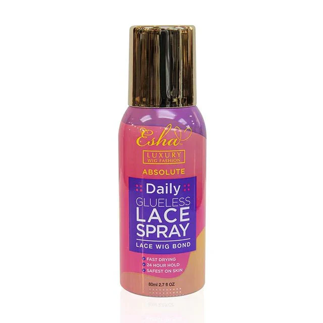 ESHA Lace Spray – Secure Wig Adhesive & Hold – 2.7 oz - Image 2
