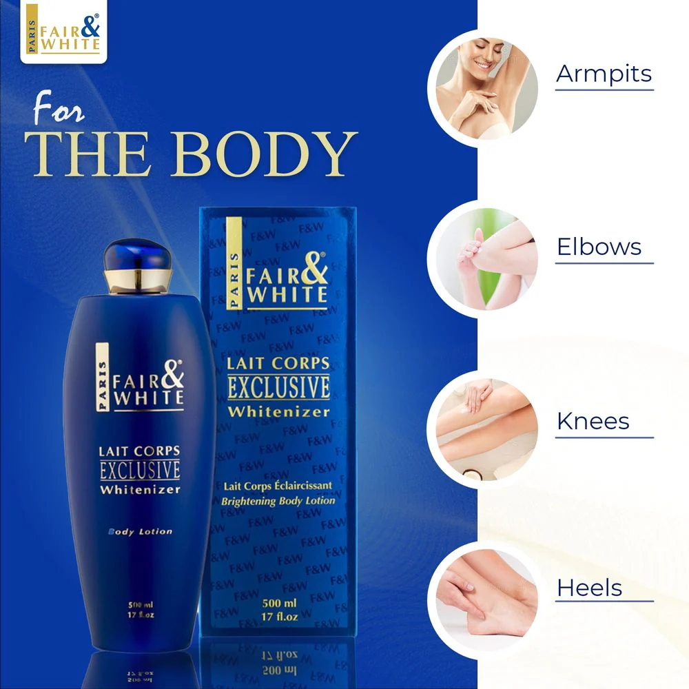 Fair & White Exclusive Body Lotion β 17oz - Image 4