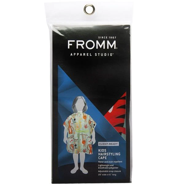 Fromm Kids Hairstyling Cape β Lightweight, Fun & Protective Salon Wear