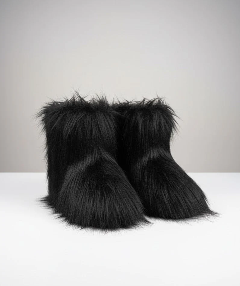 Fur Boots Winter Footwear