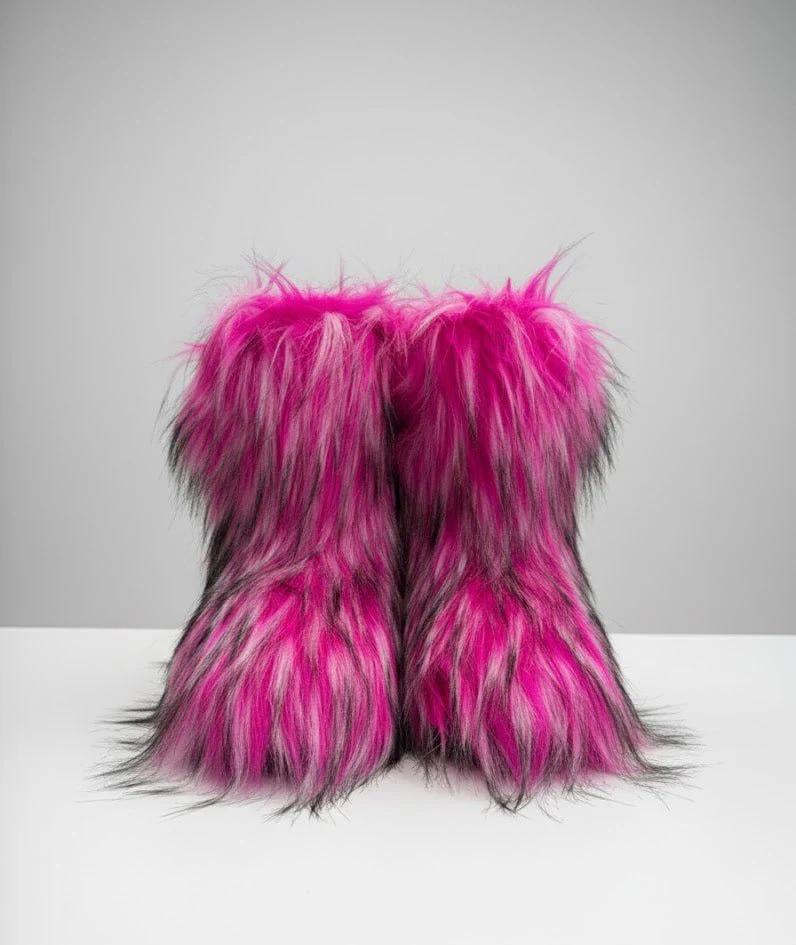 Fur Boots Winter Footwear - Image 6