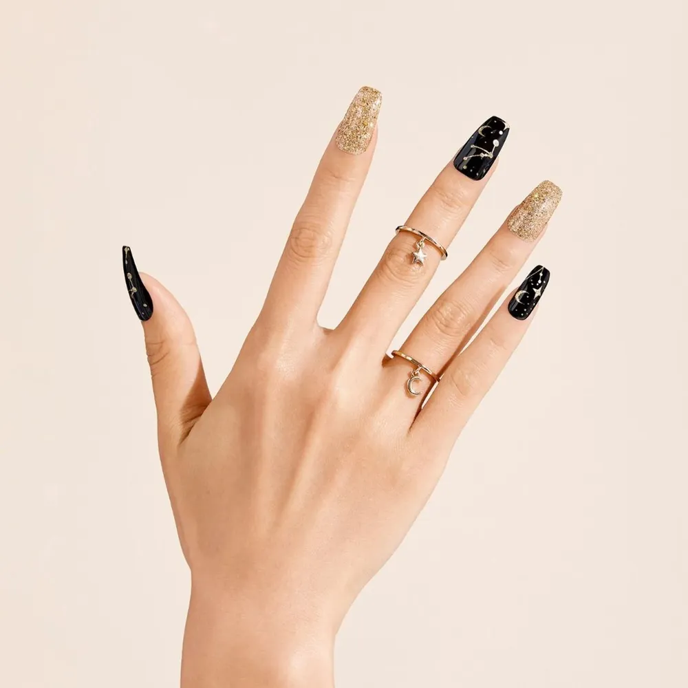 Gold Finger Trendy Nail Color – Shooting Stars - Image 4