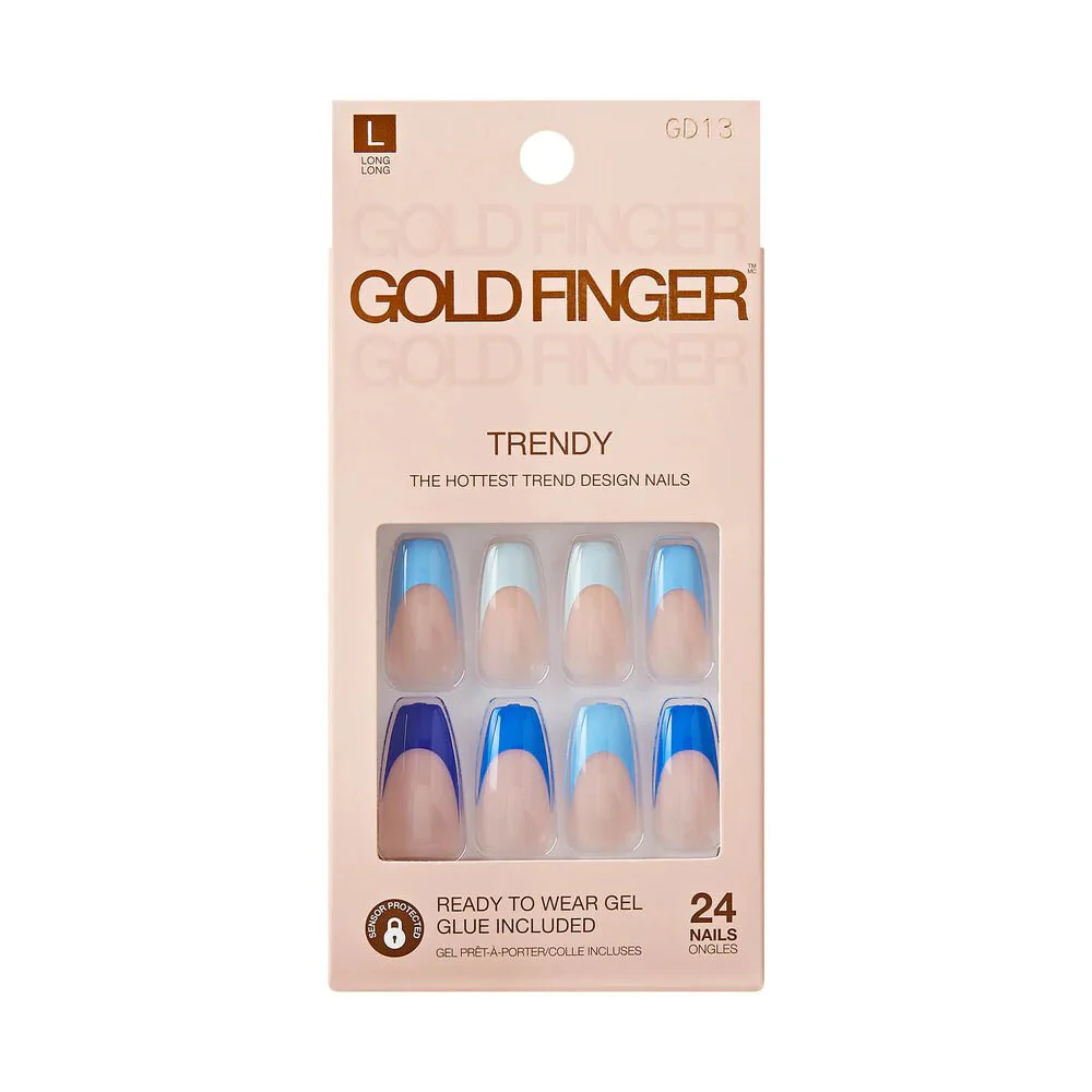 Gold Finger Trendy Nail Color β Sparkle with Every Move