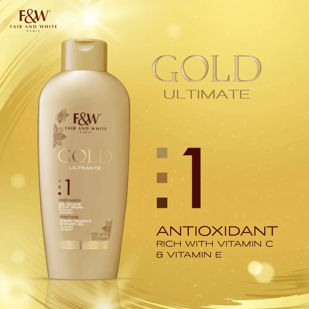 Gold Argan Shower Gel β 1000ml - Image 3