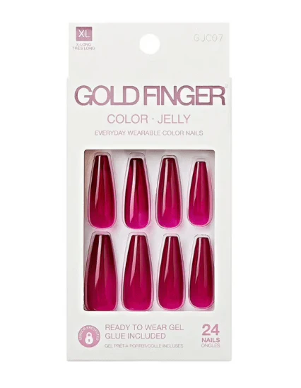 Kiss Gold Finger Jelly Nail Color - Image 13