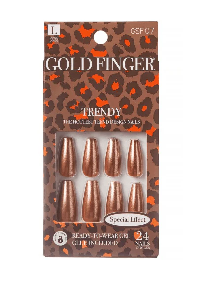 Kiss Gold Finger Jelly Nail Color - Image 22