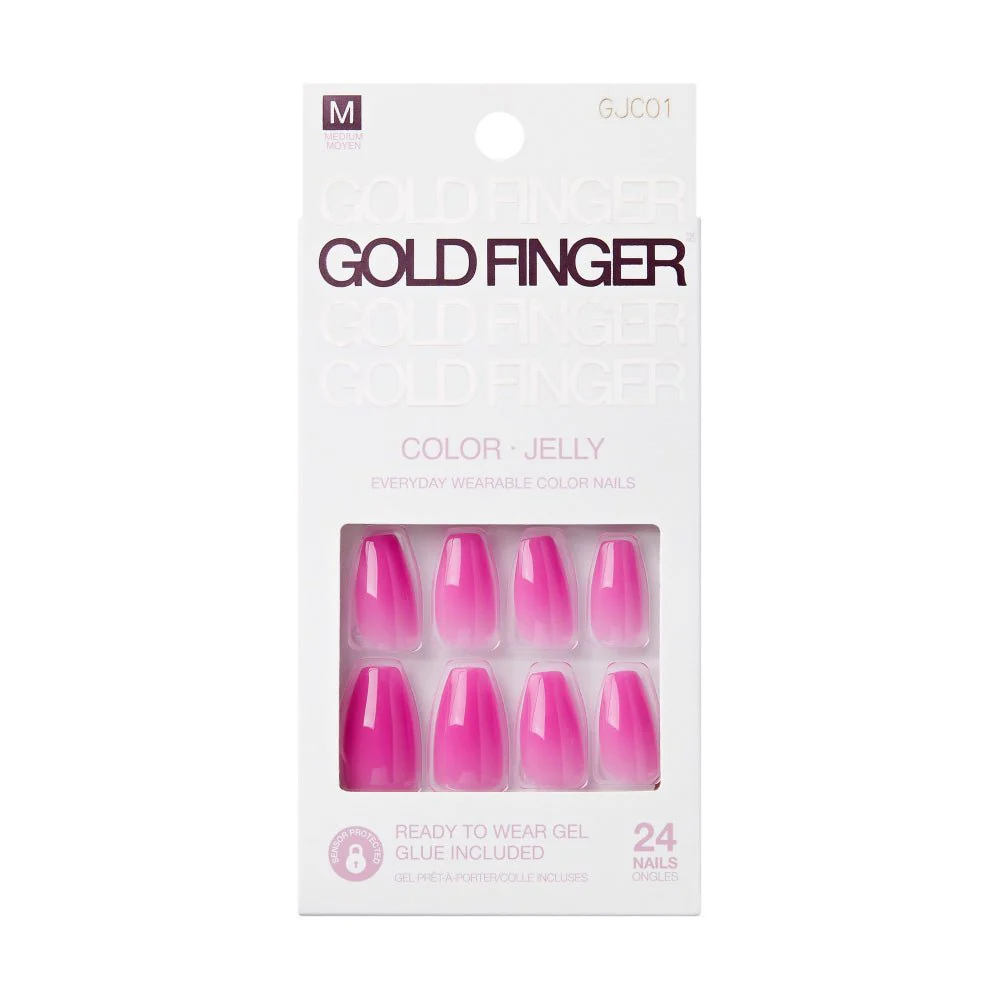 Kiss Gold Finger Jelly Nail Color - Image 3