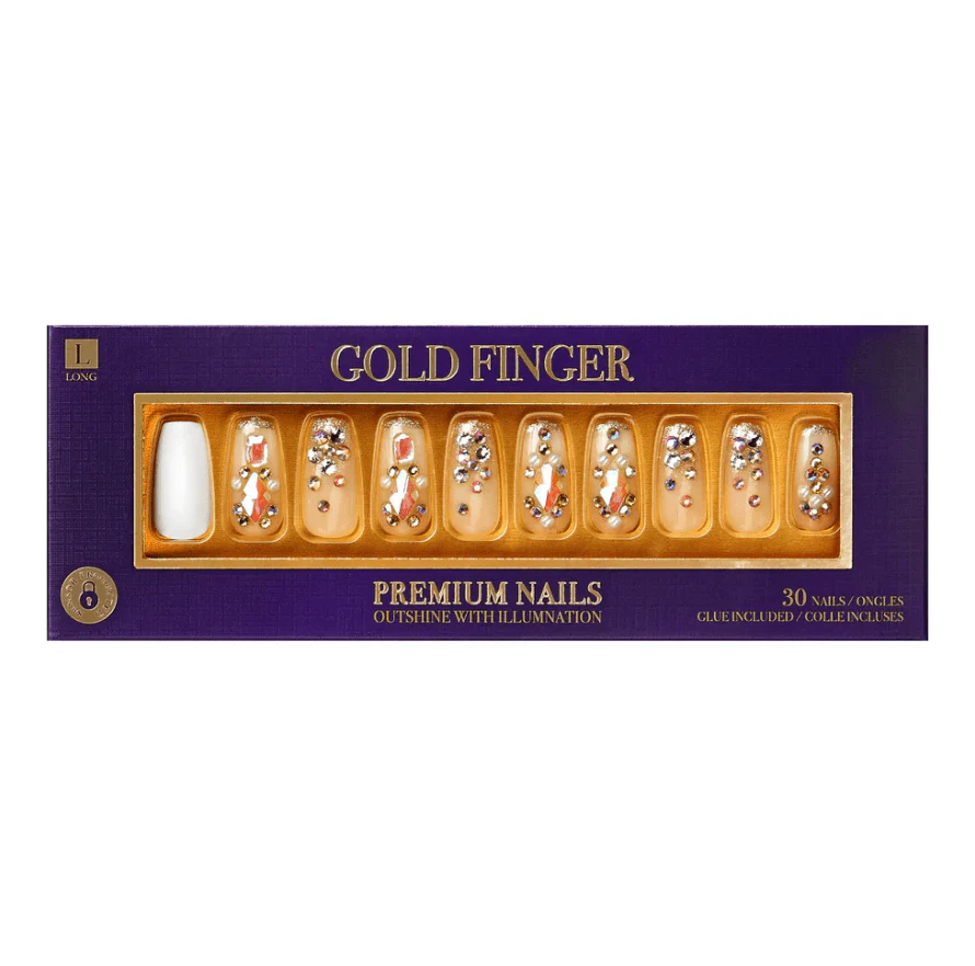 Gold Finger Premium Nails Outshine with Illumination - Image 4