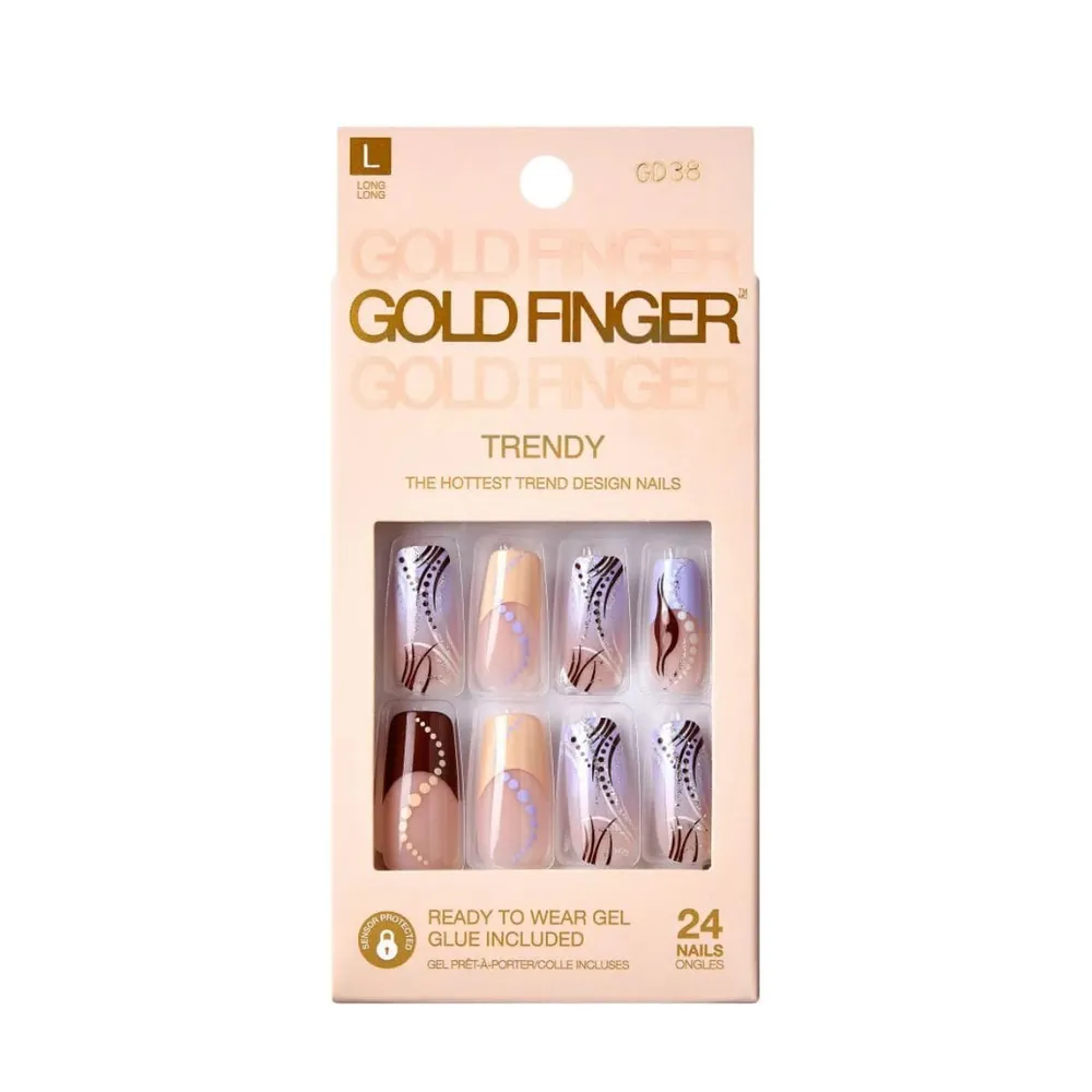Gold Finger Trendy Nails Do 4 Love GD Series - GD02βGD40 - Image 26
